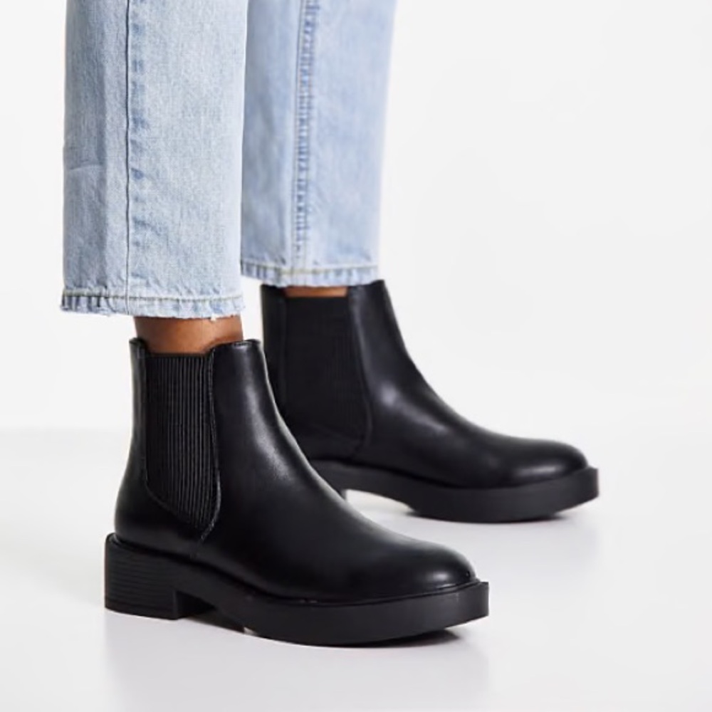 ASOS Alford Chelsea Boots Black